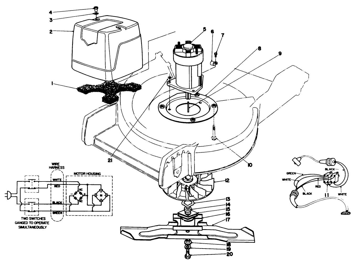 Motor & Blade Assembly