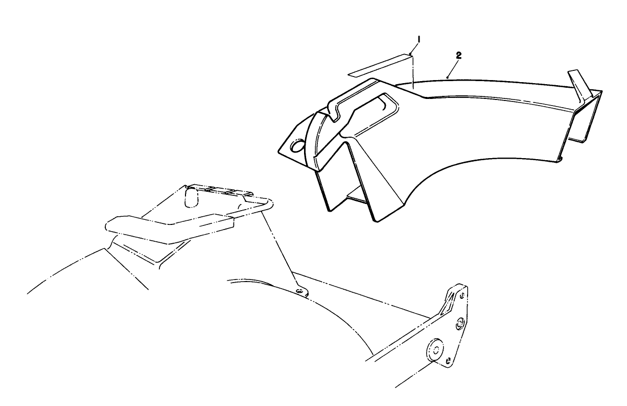 Side Discharge Chute Model No 59168 (optional)