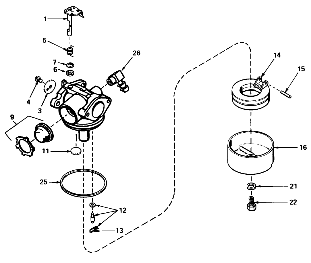 Carburetor No. 632098