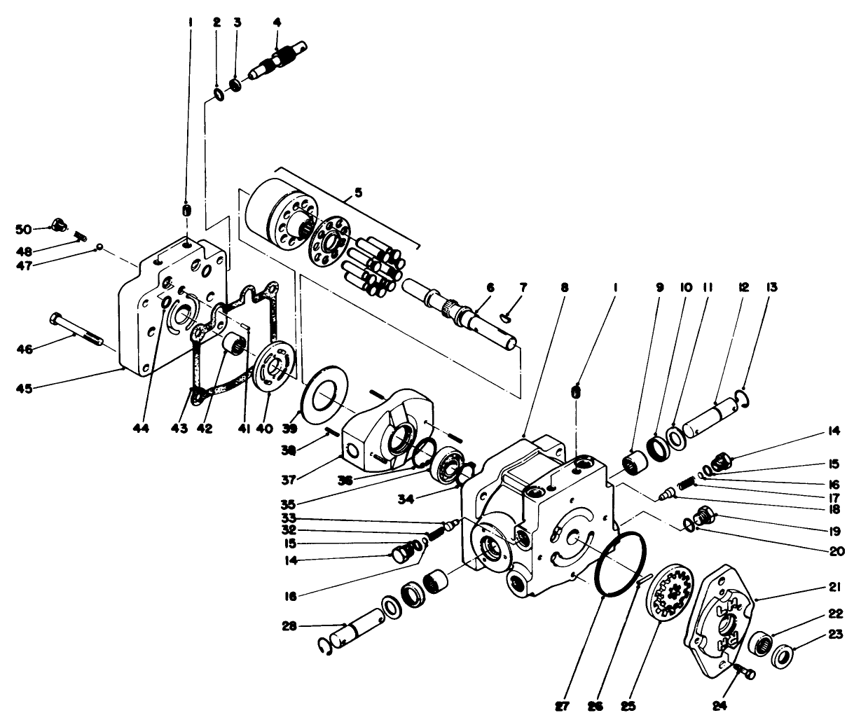 Hydraulic Pump Assembly No. 61-0080