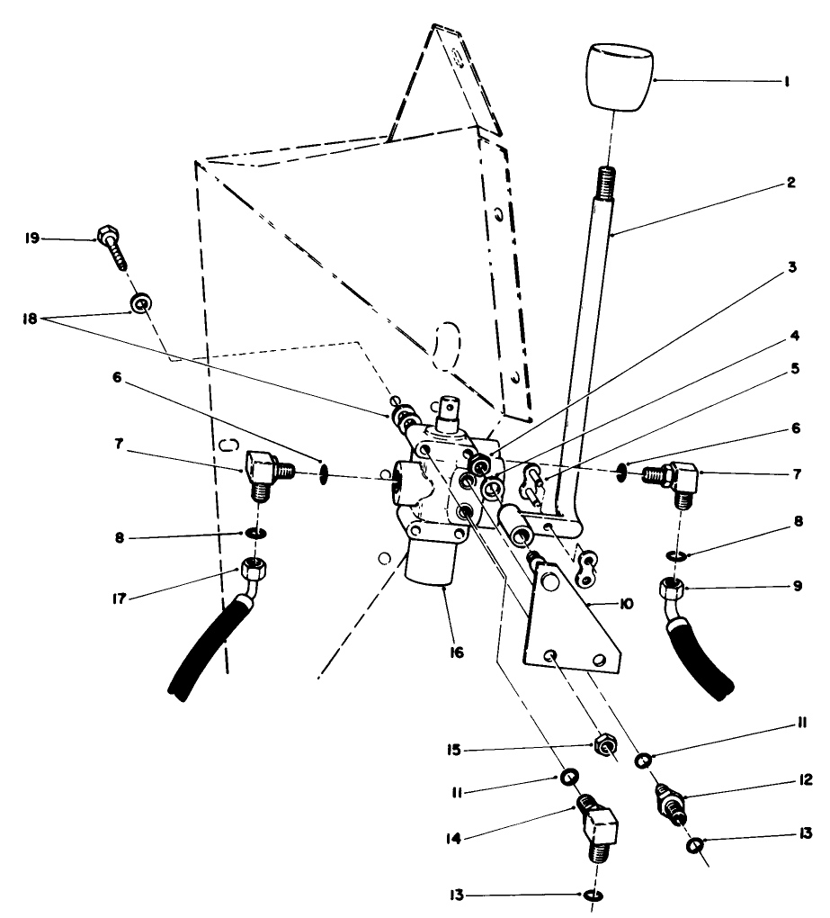 Cutting Unit Lift Control Valve Assembly