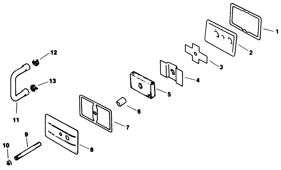 Breather & Vent-Kohler Engine Model No. M16 Spec. No. 711526