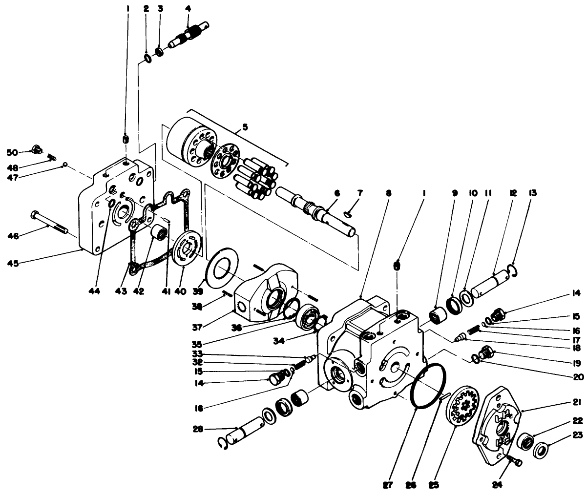 Hydraulic Pump Assembly No. 61-0080