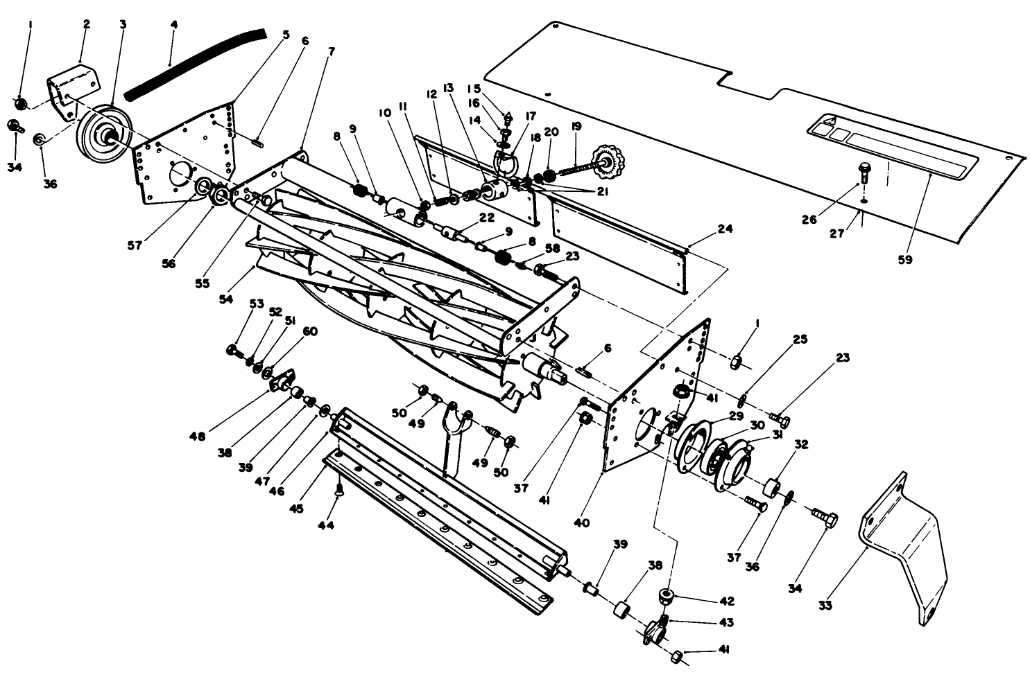 8 & 11 Blade Cutting Unit Reel Assembly