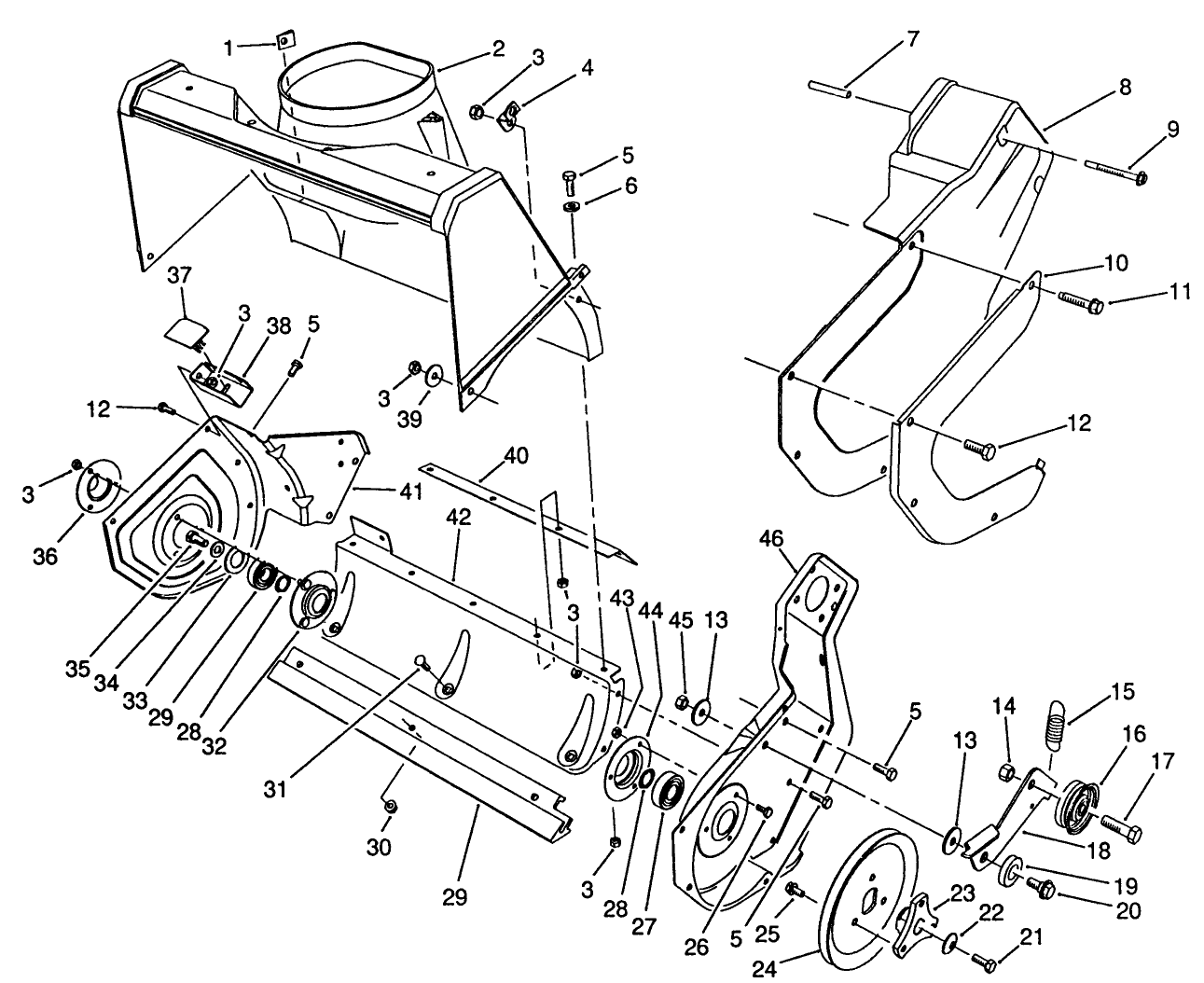 Rotor Housing Assembly
