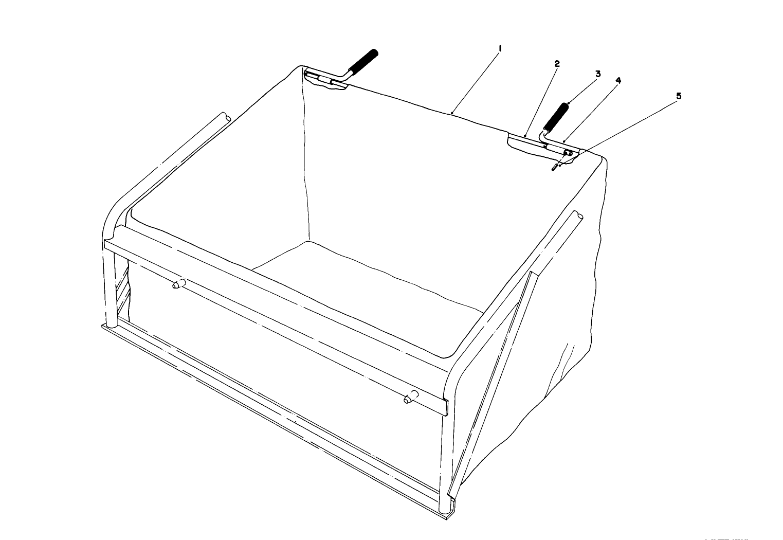 Leaf Bag Model 59123 (for Use On Twin Bagger Grass Catcher Model No. 59122 Only) (optional)