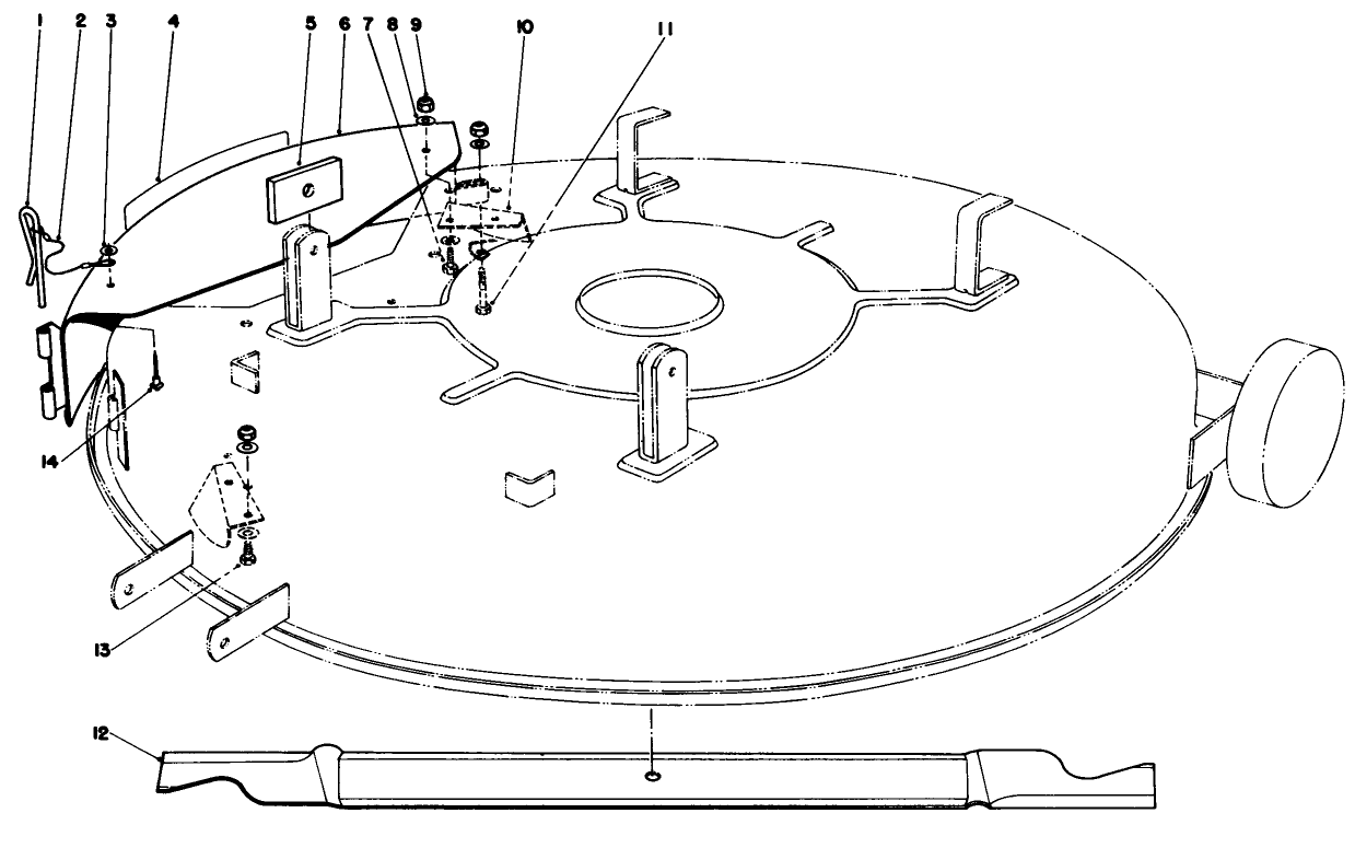 Mulcher Kit Model 59155 (optional)