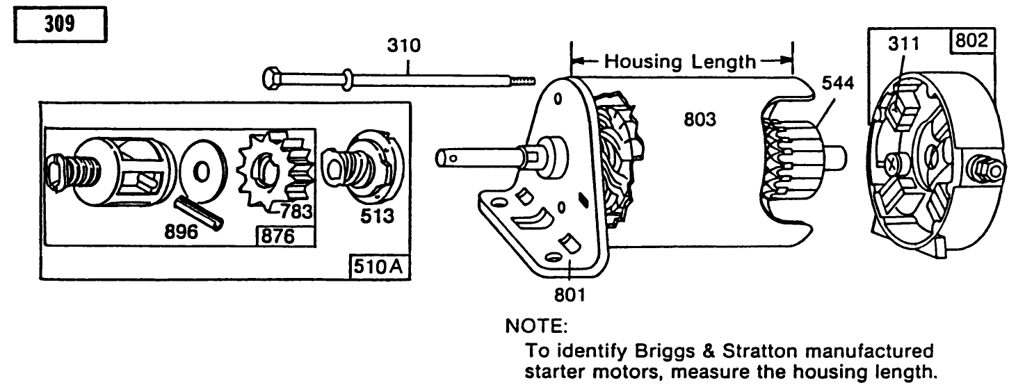 Engine Model No. 191707-2161-01
