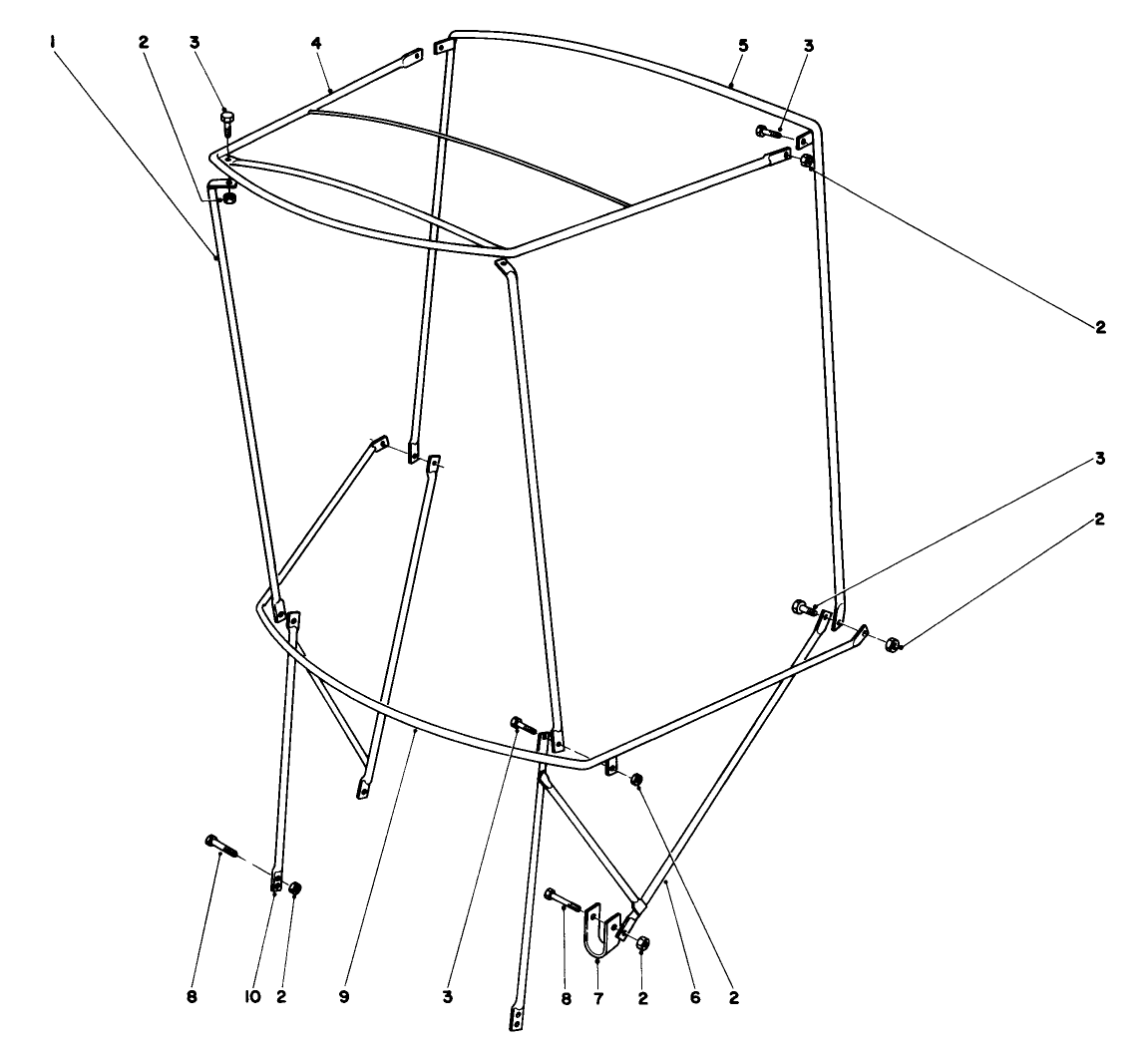 Snow Cab Assembly Model 42-3380 (optional)