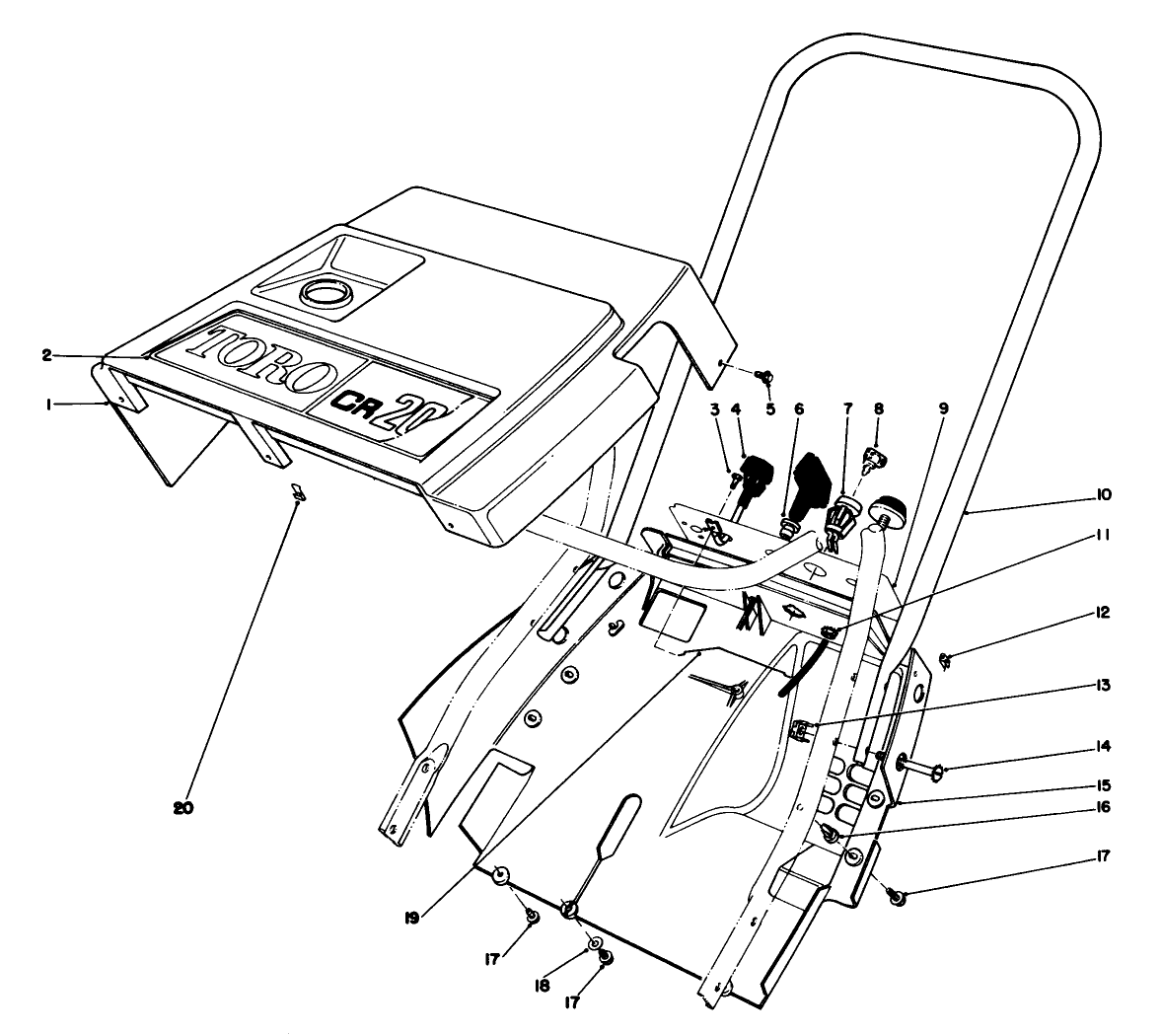 Shroud & Handle Assembly