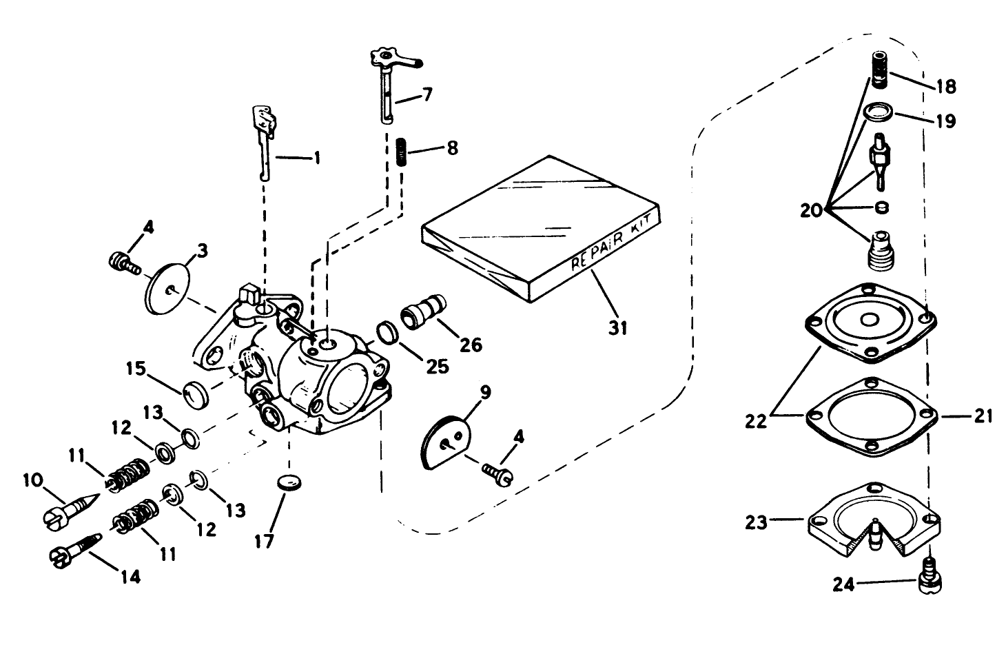 Carburetor No. 632142a