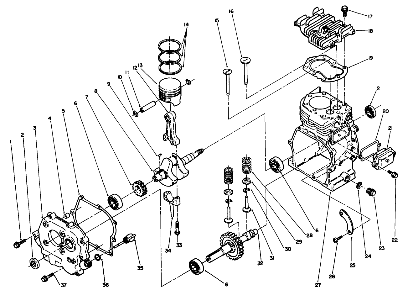Engine Assembly (model Fg150g-Dsco)