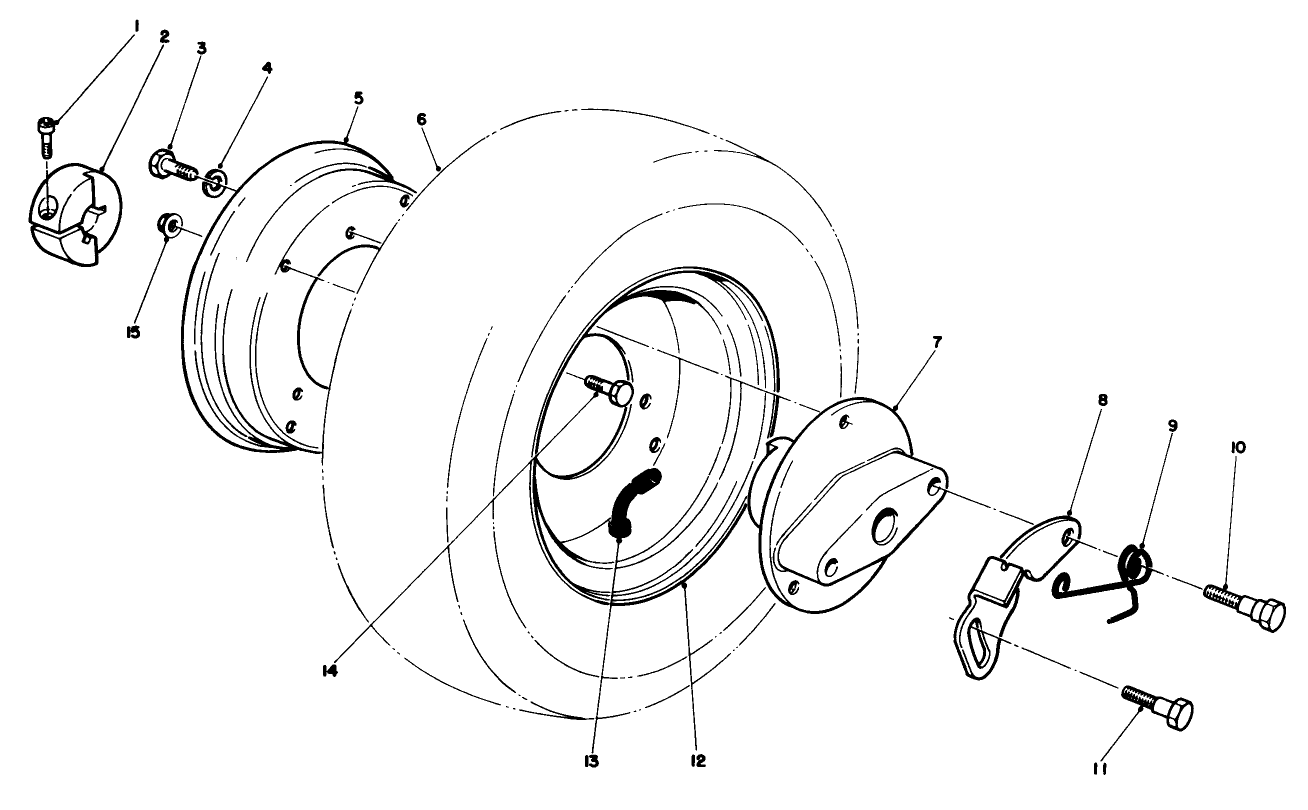 Transport Wheel Wheel & Kickstand Kit Model No. 04120 (optional)