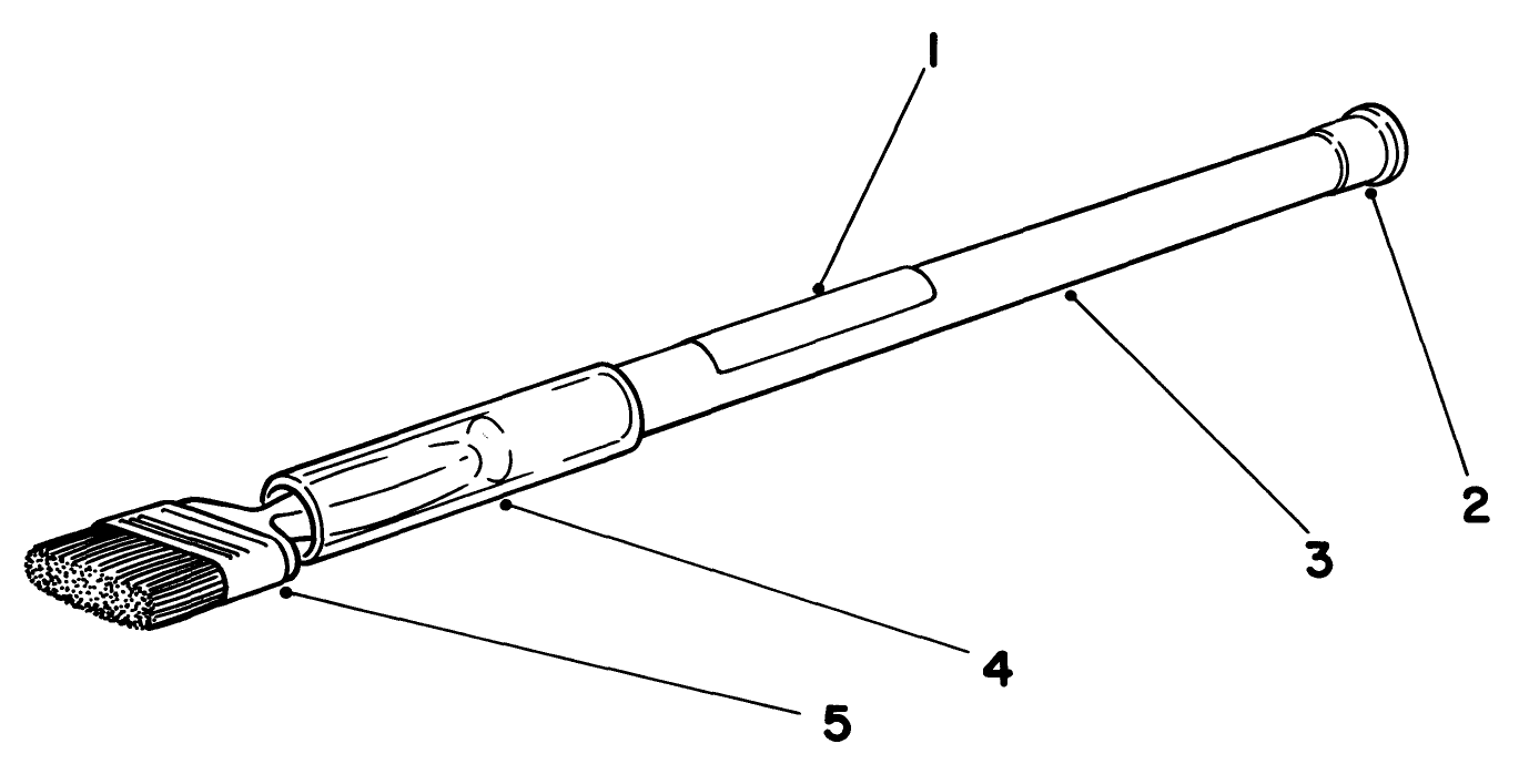 Special Tool Backlapping Brush Assembly No. 29-9100