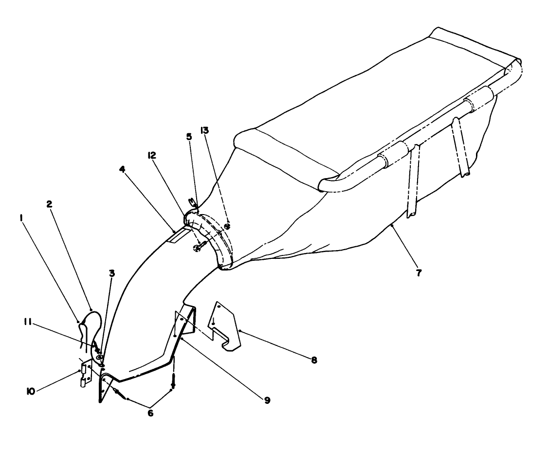 Chute & Bag Assembly