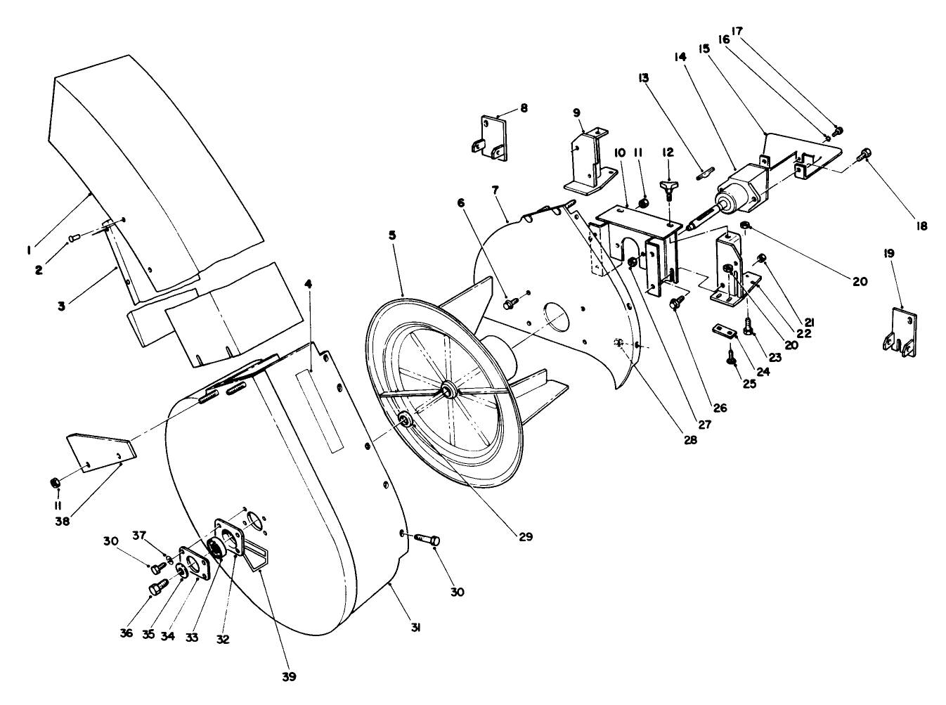 Grass Collection System Model No. 30576 (optional)