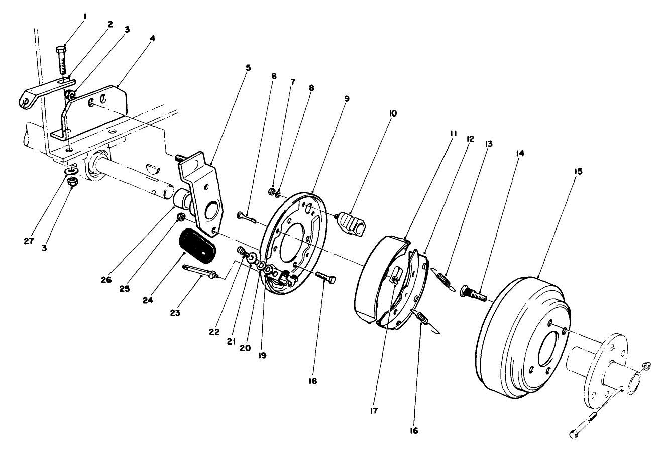 Brake Kit Model No. 30758 (optional)