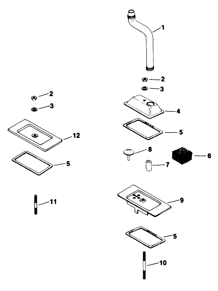 Breather & Vent Engine Kohler Model No. M18qs-24615 (continued)