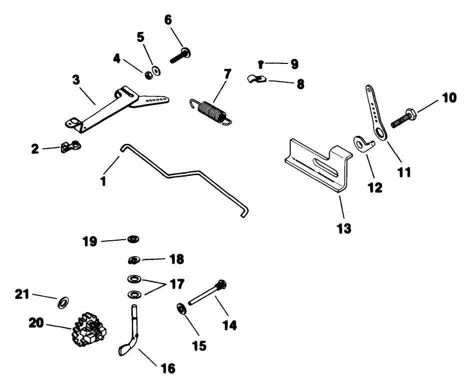 Governor Engine Kohler Model No. M18qs-24615 (continued)