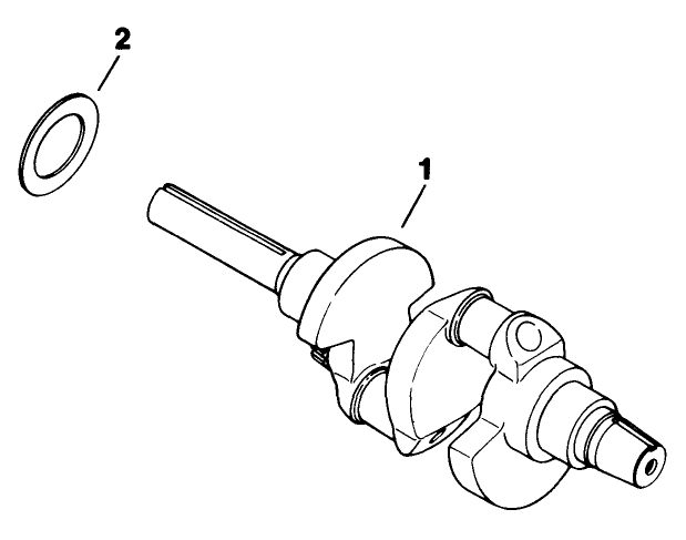 Crankshaft Engine Kohler Model No. M18qs-24615 (continued)