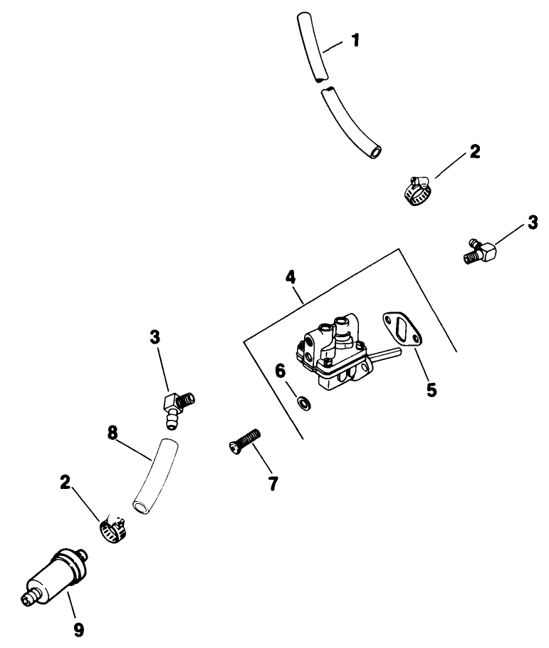 Fuel Pump Engine Kohler Model No. M18qs-24615 (continued)