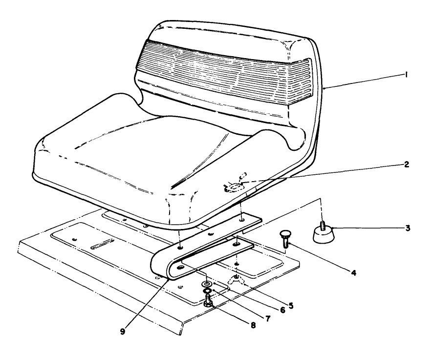 Standard Seat Kit Model No. 30746 (optional)