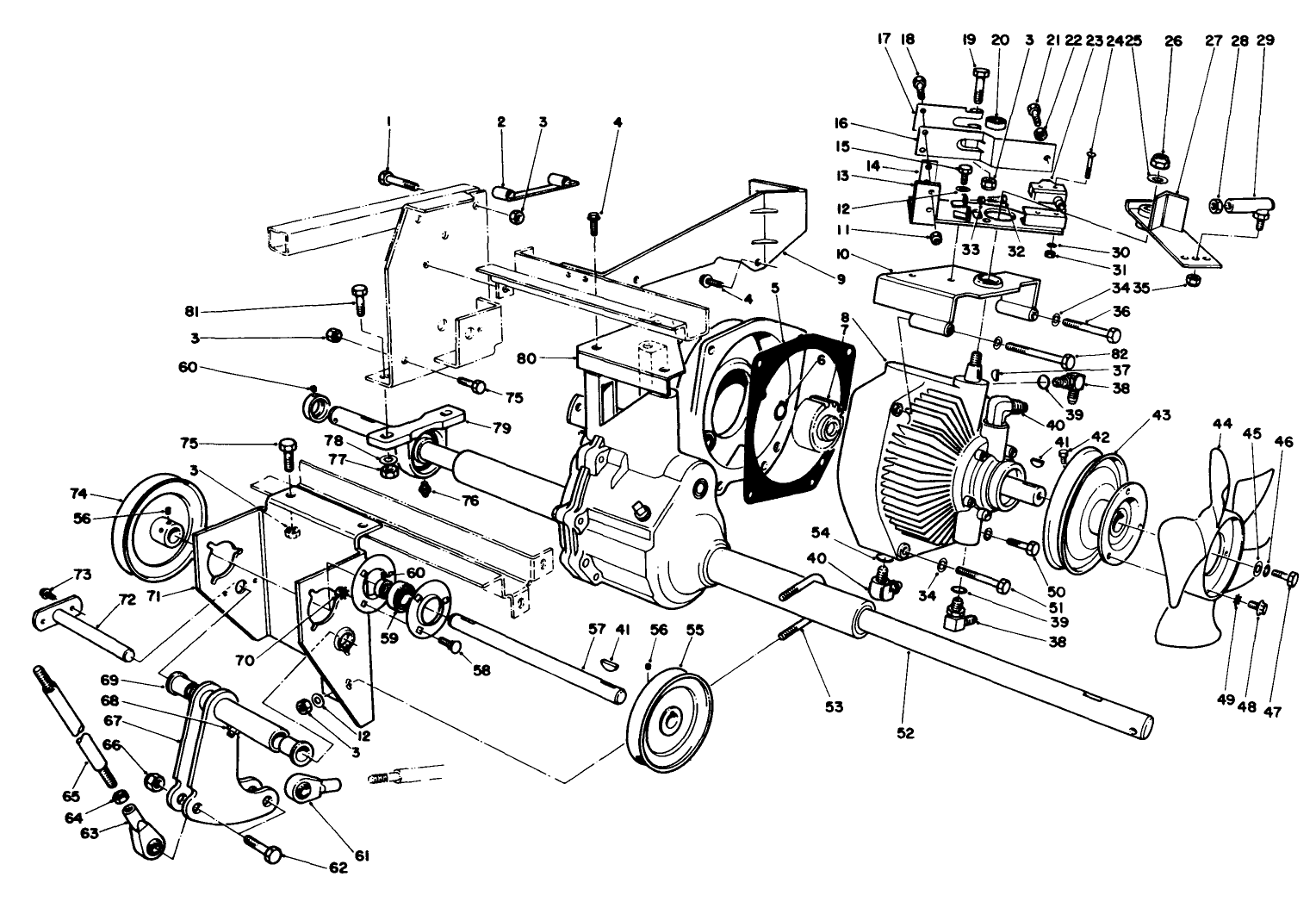 Transmission & Differential Assembly