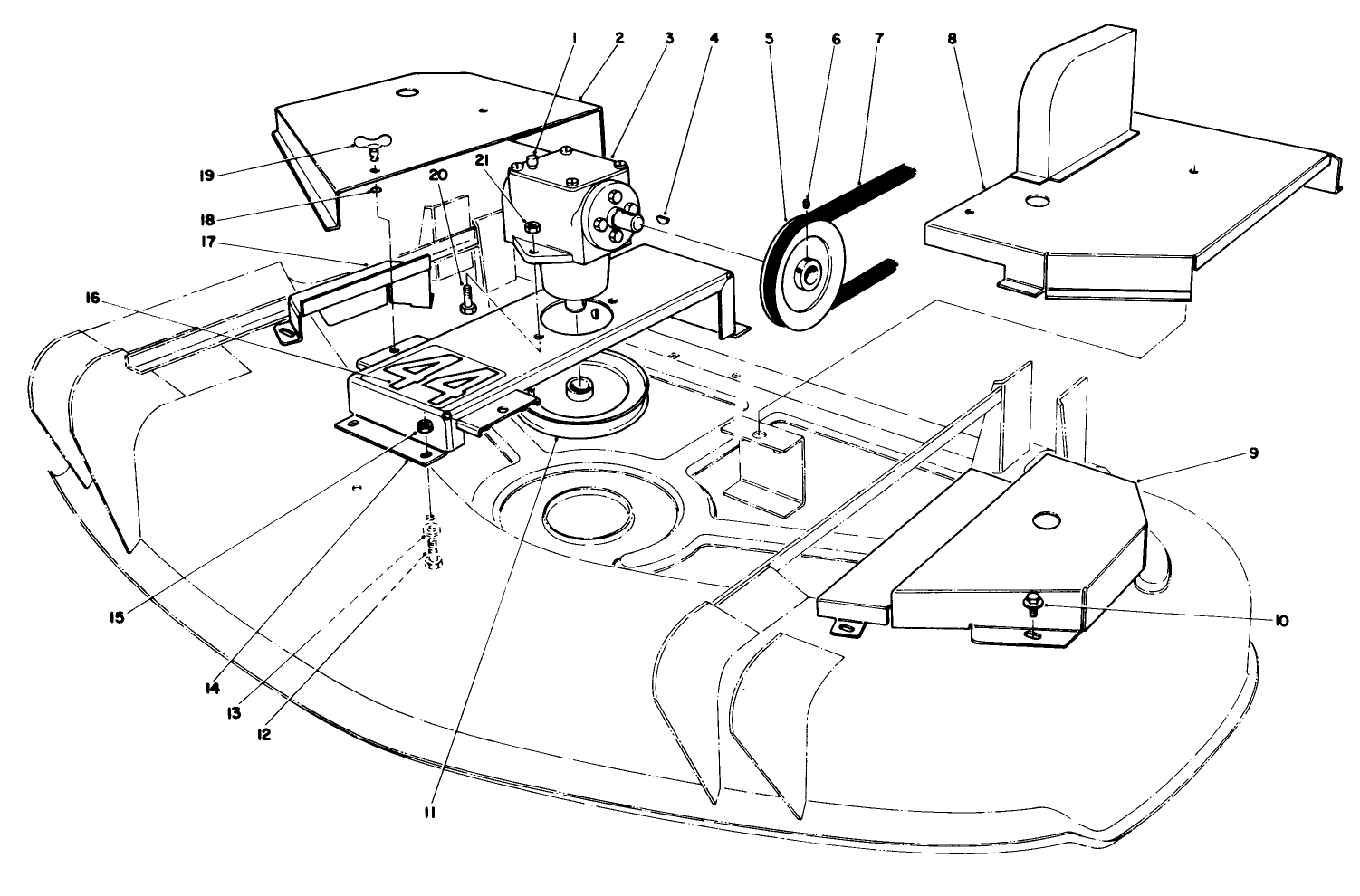 Cutting Unit Model No. 30544 (continued)