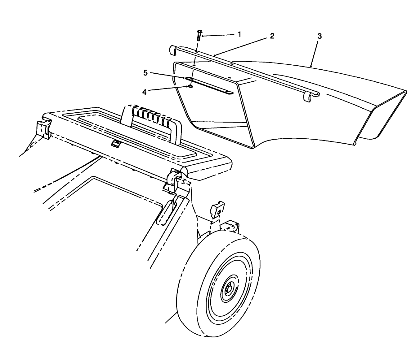 Side Discharge Chute Model No. 59112 (optional)