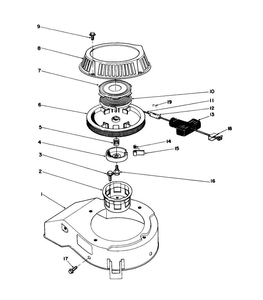 Recoil Assembly (model No. 47pk9)