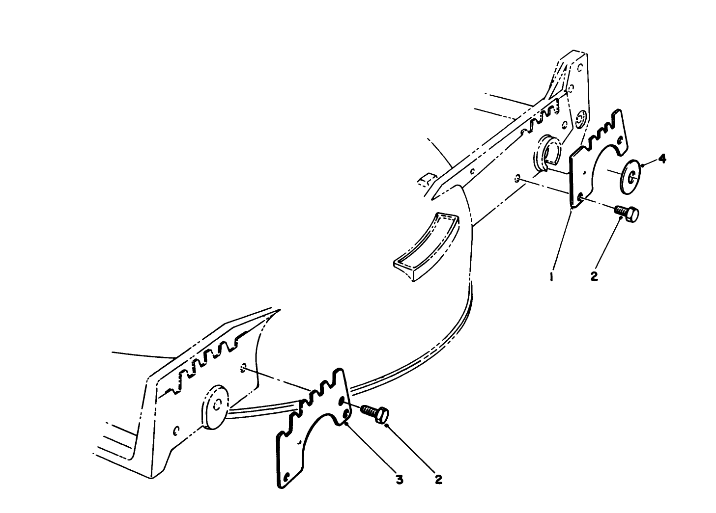 Wear Plate Kit Model No. 49-4080 (optional)