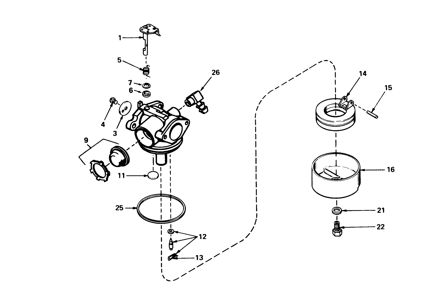 Carburetor No. 632098