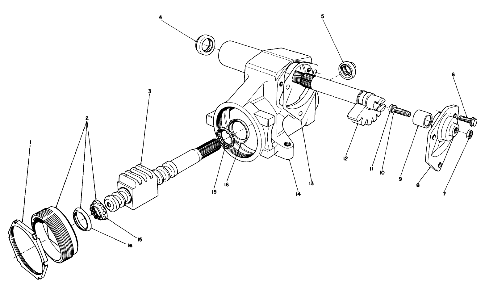 Steering Gear Assembly No. 41-8820