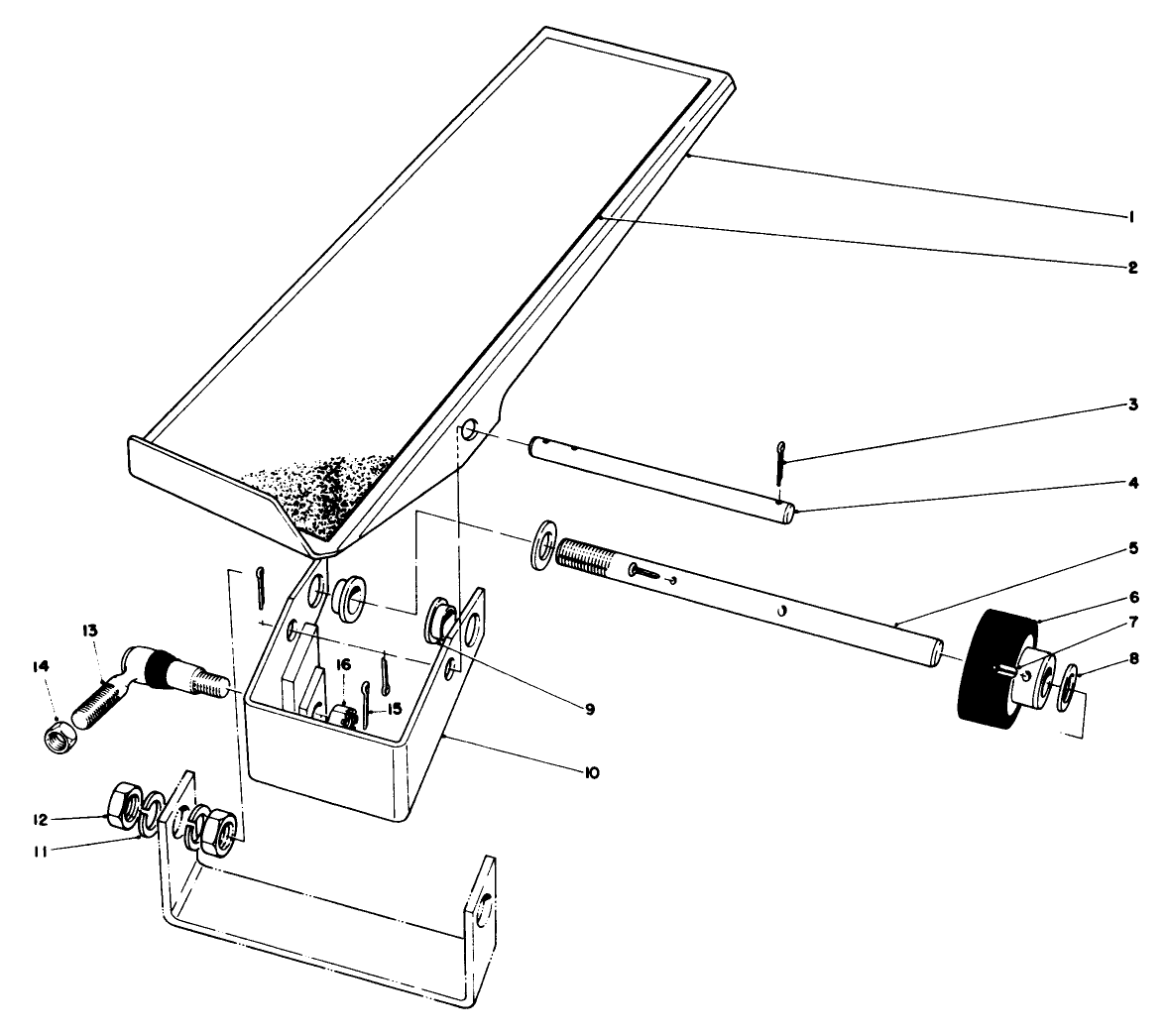 Traction Pedal Assembly