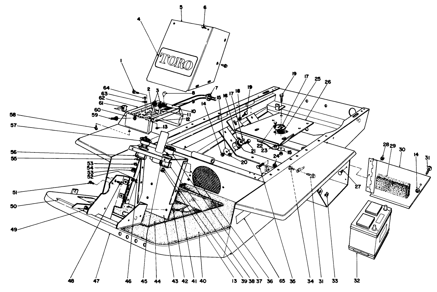 Instrument Panel & Steering Post Assembly