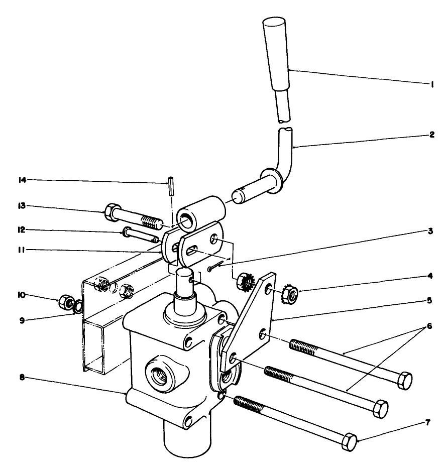 Valve & Lever Assembly