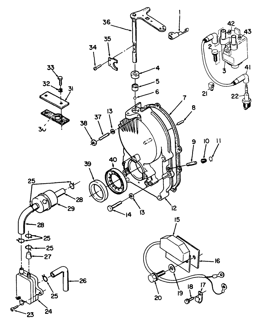 Ignition Control-Onan No. P220g, Type I/10808c