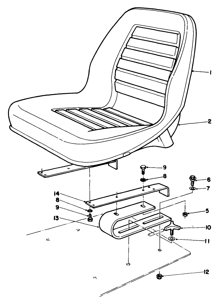 Standard Seat Kit Model No. 30769