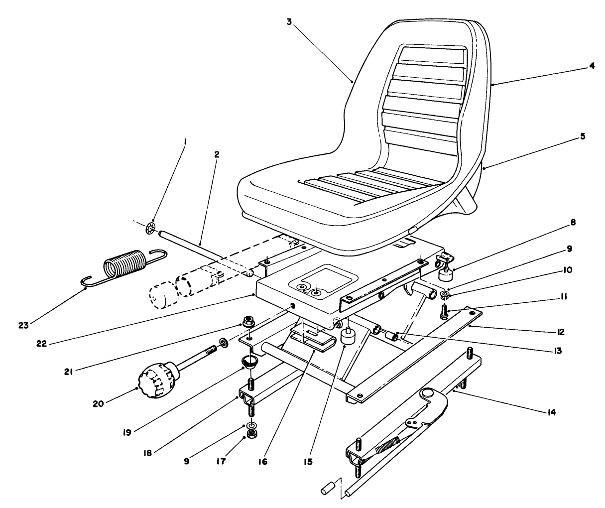 Deluxe Seat Kit Model No. 30772
