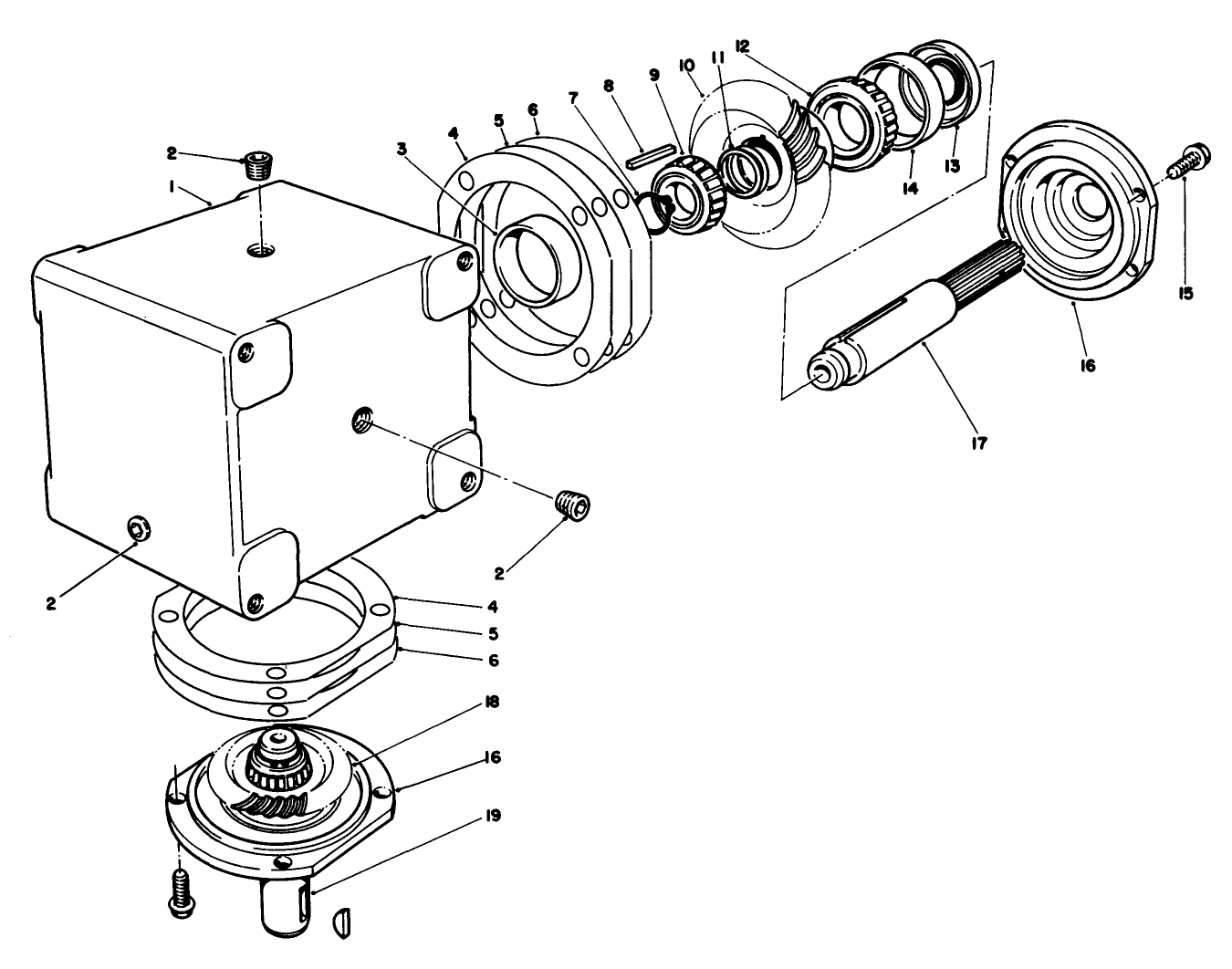Gear Box Assembly No. 68-6810