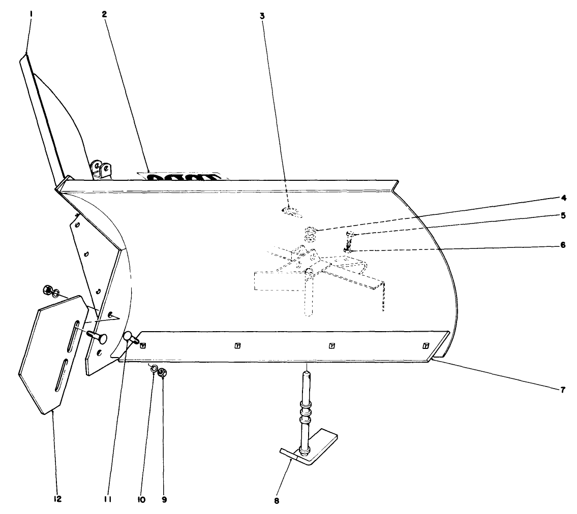 V-Plow Kit Model No. 30750 (optional)