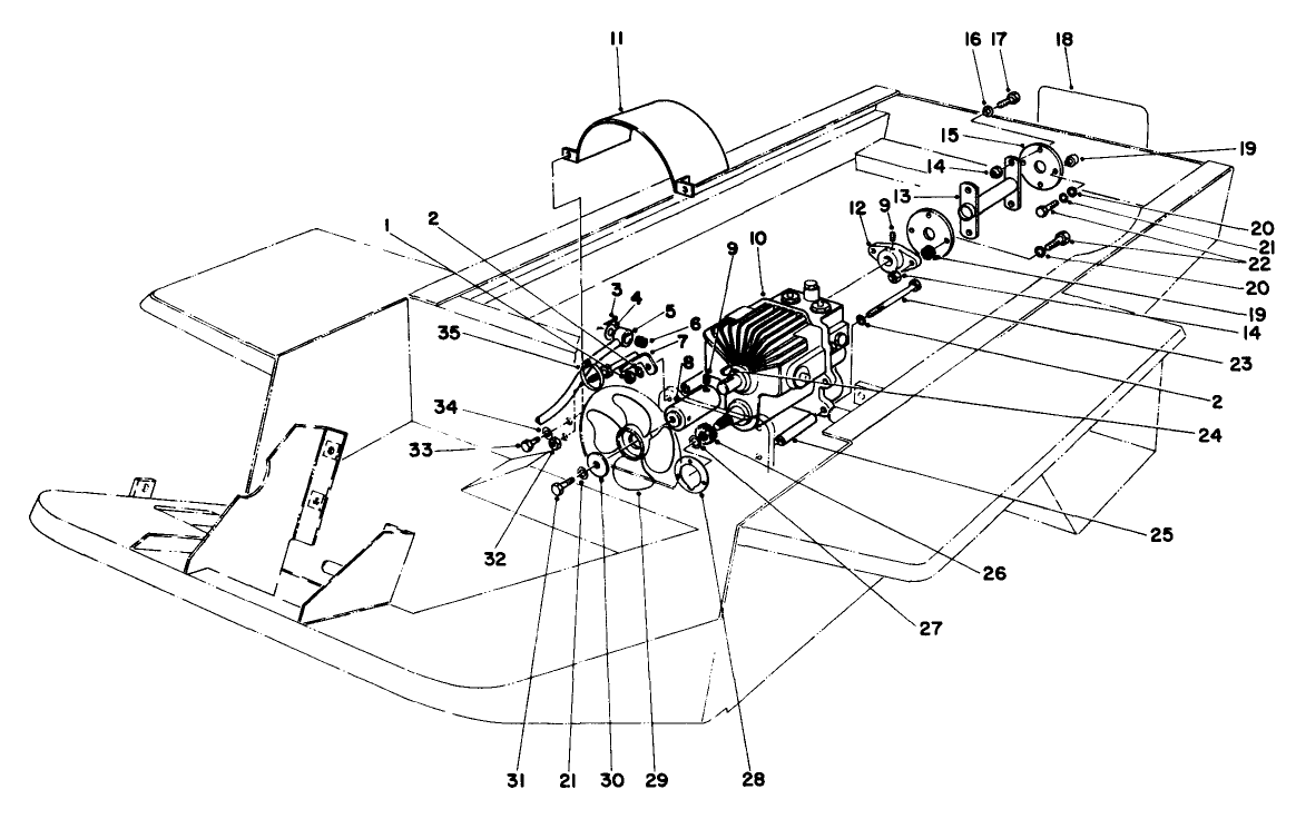 Transmission & Drive Coupling Assembly