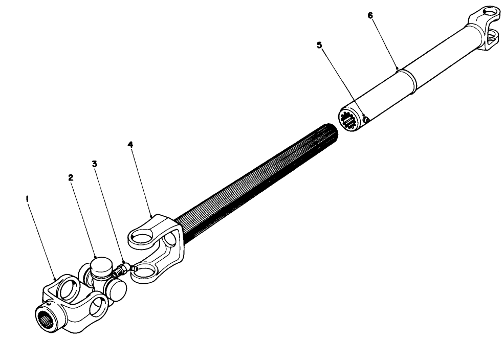 Drive Shaft Assembly No. 62-4260