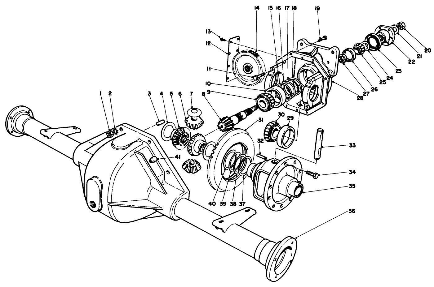 Front Axle Assembly No. 71-4390
