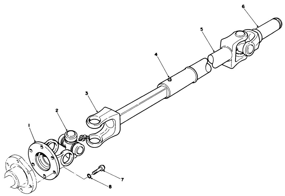 Drive Shaft Assembly No. 71-4550
