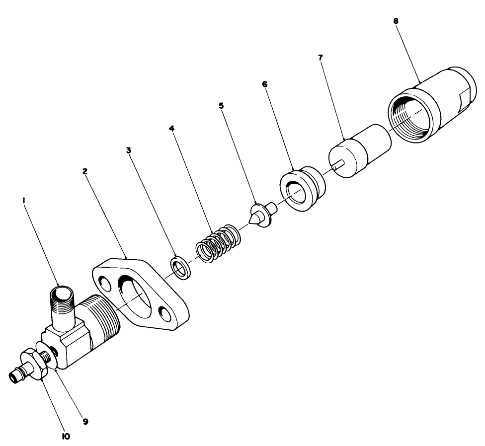 Nozzle & Holder Assembly No. 44-8070