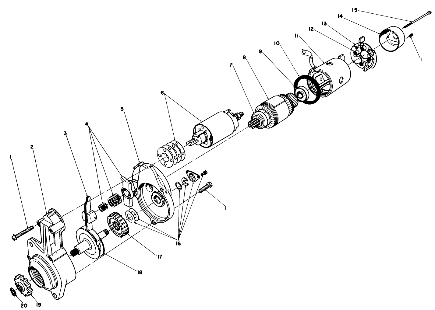 Starter Assembly No. 46-7610