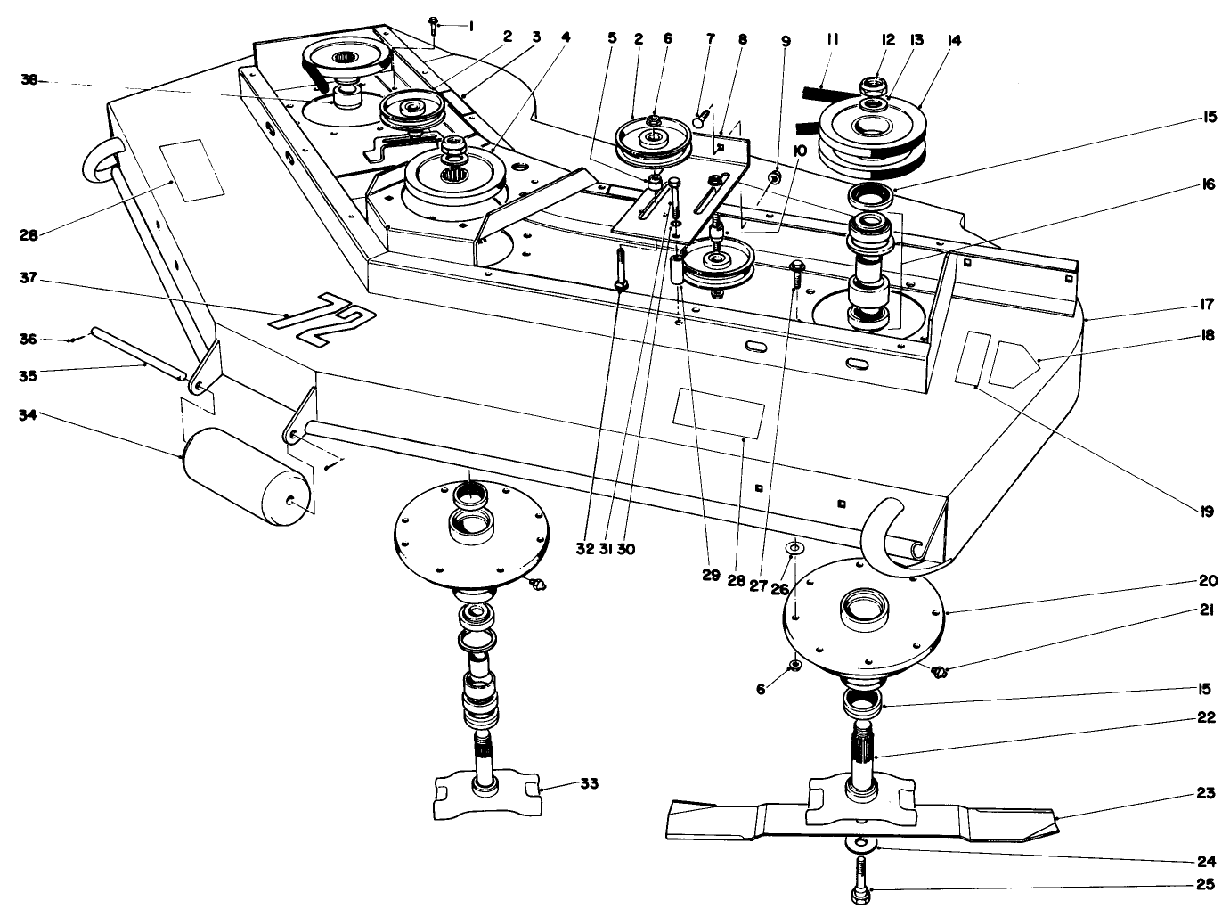 Cutting Unit Model No. 30710