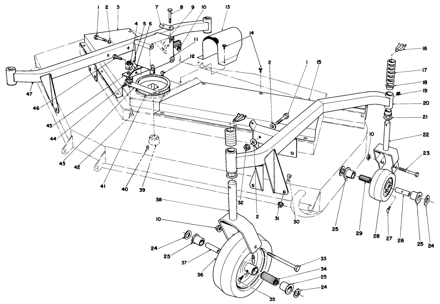 Cutting Unit Model No. 30710 (continued)