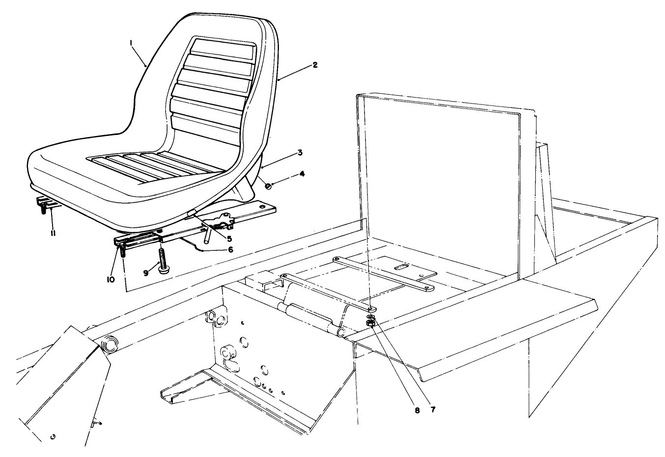Standard Seat Kit Model No. 30770